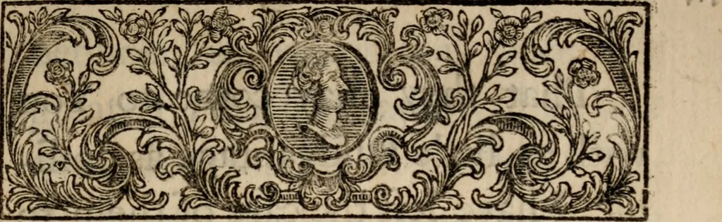 An illustration from Miscellaneous works, in verse and prose ... consisting of such as were never before printed in twelves. With some account of the life and writings of th author, 1735, leaf 12