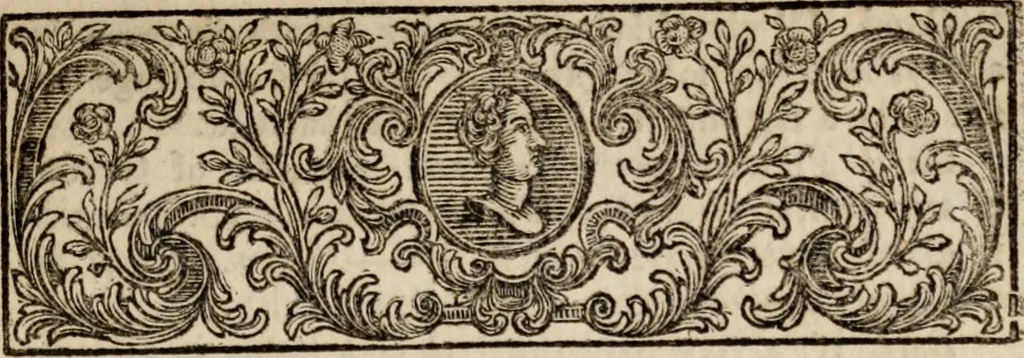 An illustration from Miscellaneous works, in verse and prose ... consisting of such as were never before printed in twelves. With some account of the life and writings of th author, 1735, leaf 12