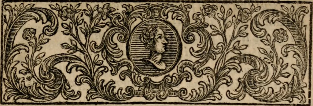 An illustration from Miscellaneous works, in verse and prose ... consisting of such as were never before printed in twelves. With some account of the life and writings of th author, 1735, leaf 16