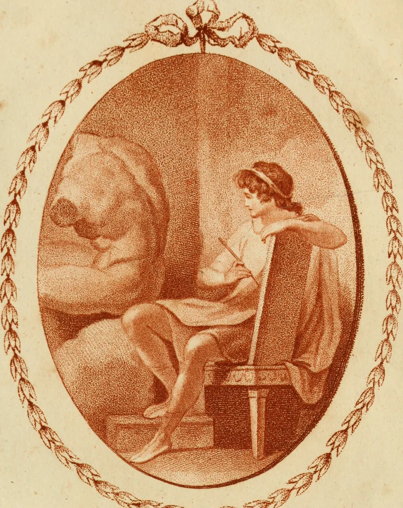 An illustration from Miscellanies relating to the arts, 1785, leaf 108