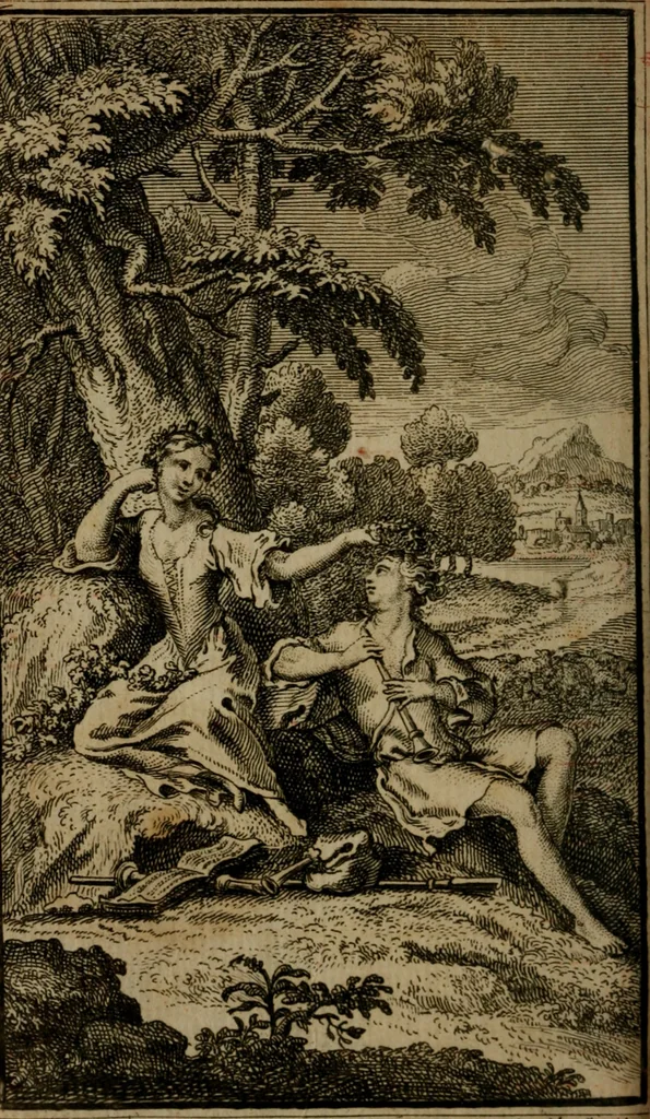 An illustration from Miscellany poems, 1684, leaf 7