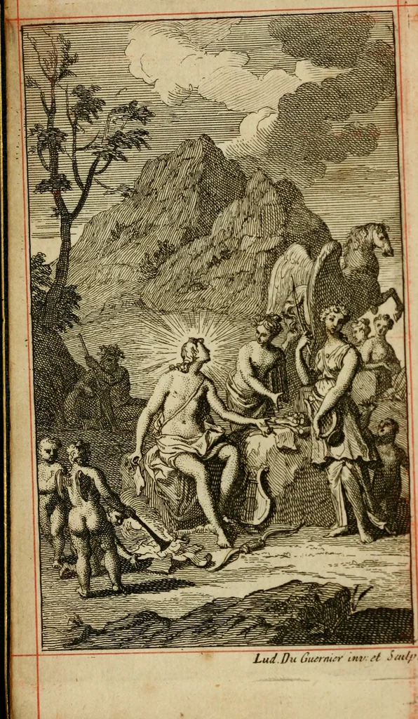 An illustration from Miscellany poems, 1684, leaf 7