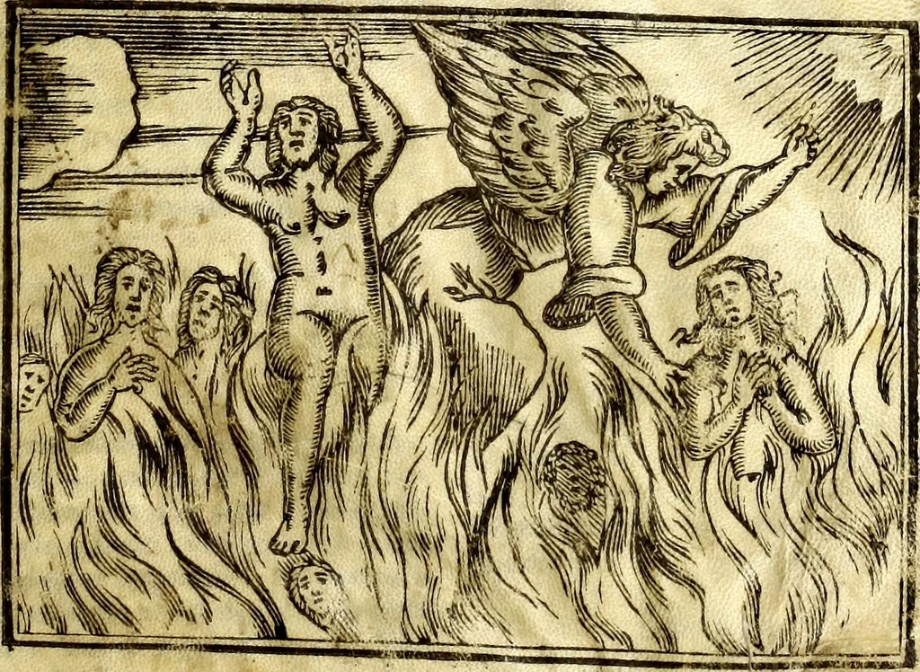 An illustration from Missae in agenda defvnctorum tantvm deservientes. Ex Missali Romano recognito desvmptae, cvm ordinario, et canone, vt in ipsis servatvr, 1642, leaf 8