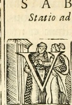An illustration from Missale Romanum ex decreto Sacro-Sancti Concilii Tridentini restitutum, 1690, leaf 165