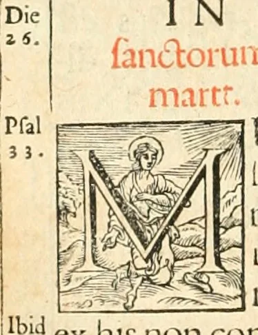 An illustration from Missale Romanum ex decreto Sacro-Sancti Concilii Tridentini restitutum, 1690, leaf 511