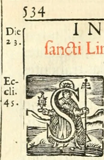 An illustration from Missale Romanum ex decreto Sacro-Sancti Concilii Tridentini restitutum, 1690, leaf 593