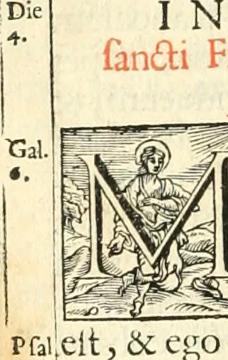 An illustration from Missale Romanum ex decreto Sacro-Sancti Concilii Tridentini restitutum, 1690, leaf 601