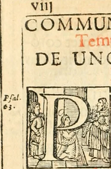 An illustration from Missale Romanum ex decreto Sacro-Sancti Concilii Tridentini restitutum, 1690, leaf 643