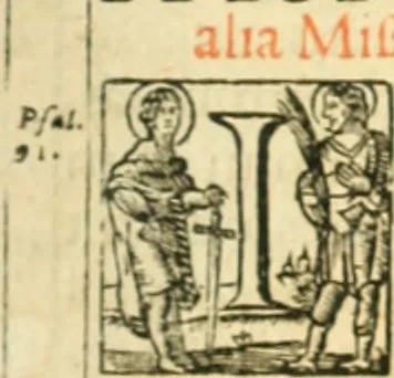 An illustration from Missale Romanum ex decreto Sacro-Sancti Concilii Tridentini restitutum, 1690, leaf 660