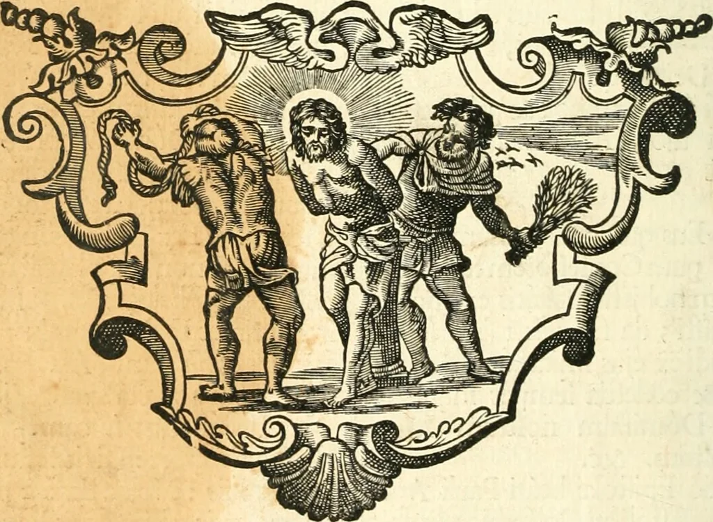 An illustration from Missale Romanum ex decreto Sacro-Sancti Concilii Tridentini restitutum, 1690, leaf 747