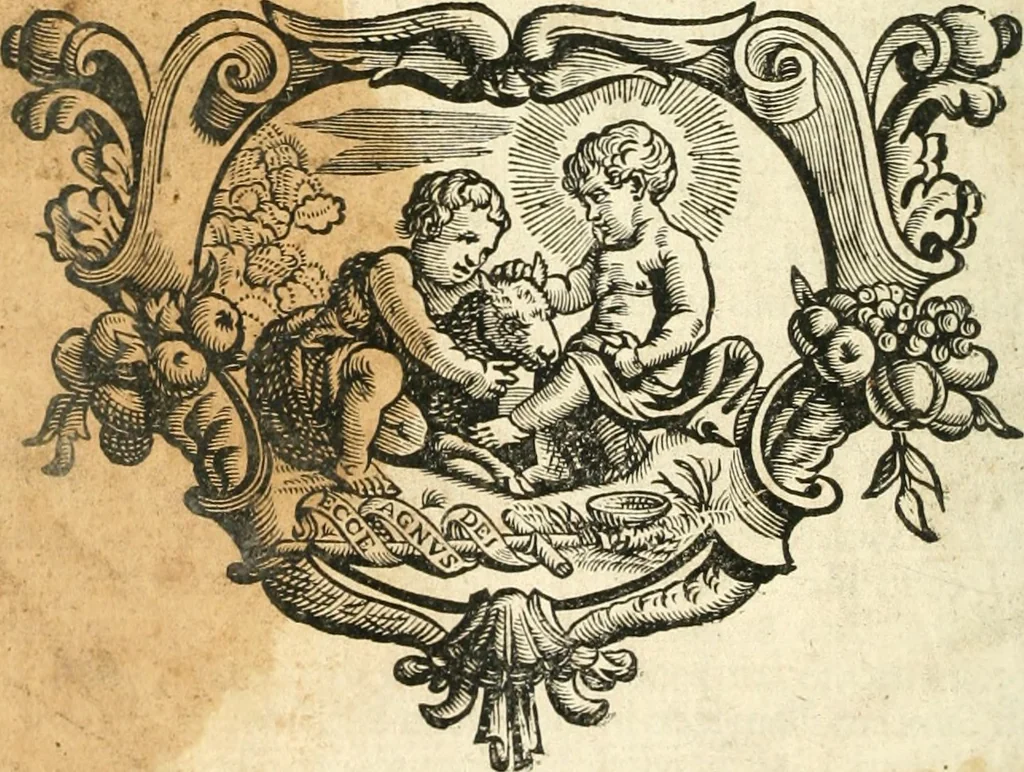 An illustration from Missale Romanum ex decreto Sacro-Sancti Concilii Tridentini restitutum, 1690, leaf 749