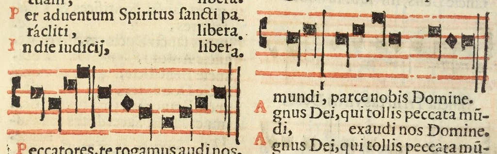 An illustration from Missale Romanum ex decreto Sacrosancti Concilij Tridentini restitutum : Pii V. Pont. Max. iussu editum et Clementis VIII. auctoritte recognitum, 1623, leaf 266