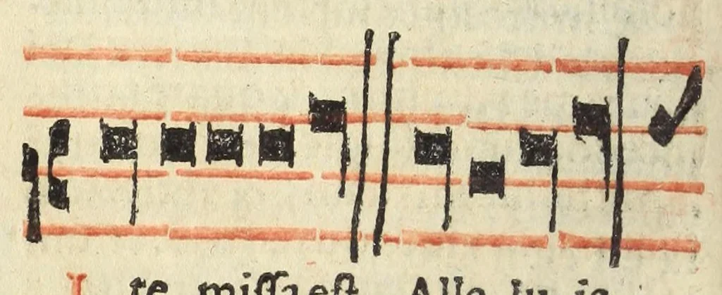 An illustration from Missale Romanum ex decreto Sacrosancti Concilij Tridentini restitutum : Pii V. Pont. Max. iussu editum et Clementis VIII. auctoritte recognitum, 1623, leaf 268