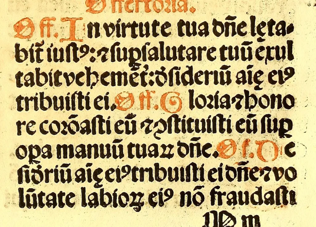 An illustration from Missale romanum ordinarium. : Misale romanum nuper adoptatum co[m]modu[m] quoru[m]cu[m]q[ue] sacerdotu[m] summa diligentia distinctu[m]: atq[ue] ita ex nouo ordine digestu[m] vt apposit[is] introitib[us], gradualib[us], offertorijs [et] co[m]munionibus o[mn]es miss[a]e sint in suis loc[is] integre. In quo etia[m] adiunct[a]e sunt mult[a]e miss[a]e uou[a]e [sic], [et] alia plurima sup[er]addita, q[uae] in missalib[us] hacten[us] i[m]p[re]ssis d[e]sideraba[n]tur. 1561, 1561, leaf 529