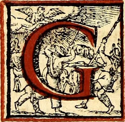 An illustration from Missale romanvm, ex decreto sacrosancti Concilij Tridentini restitum, 1575, leaf 107