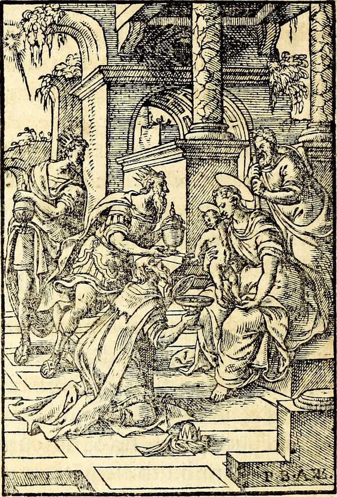 An illustration from Missale romanvm, ex decreto sacrosancti Concilij Tridentini restitum, 1575, leaf 119