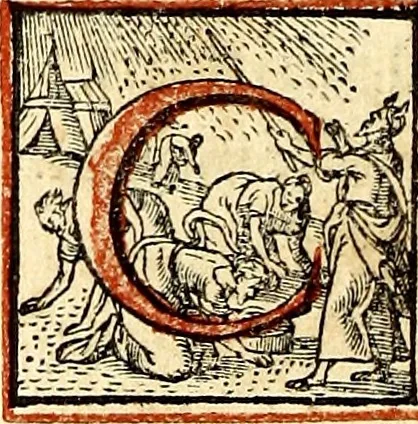 An illustration from Missale romanvm, ex decreto sacrosancti Concilij Tridentini restitum, 1575, leaf 133