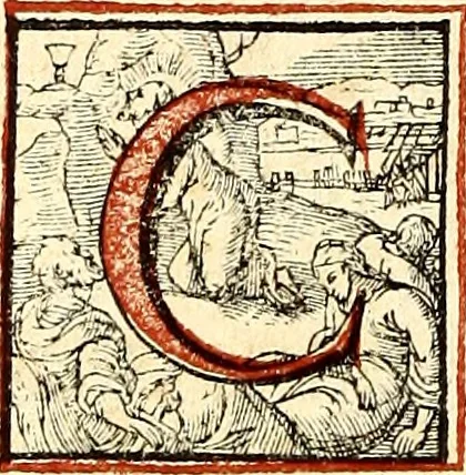 An illustration from Missale romanvm, ex decreto sacrosancti Concilij Tridentini restitum, 1575, leaf 159
