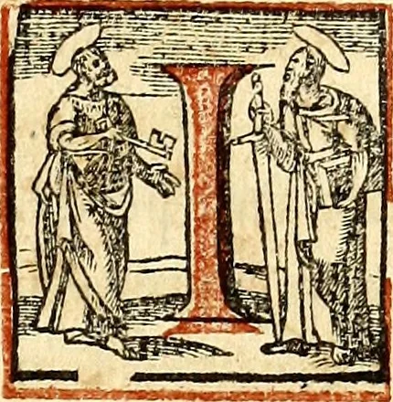 An illustration from Missale romanvm, ex decreto sacrosancti Concilij Tridentini restitum, 1575, leaf 162