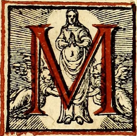 An illustration from Missale romanvm, ex decreto sacrosancti Concilij Tridentini restitum, 1575, leaf 216