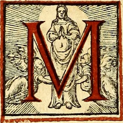An illustration from Missale romanvm, ex decreto sacrosancti Concilij Tridentini restitum, 1575, leaf 223