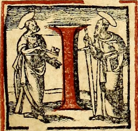 An illustration from Missale romanvm, ex decreto sacrosancti Concilij Tridentini restitum, 1575, leaf 250