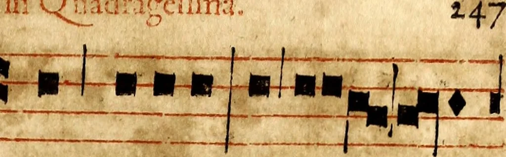 An illustration from Missale romanvm, ex decreto sacrosancti Concilij Tridentini restitum, 1575, leaf 322