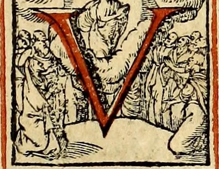 An illustration from Missale romanvm, ex decreto sacrosancti Concilij Tridentini restitum, 1575, leaf 372