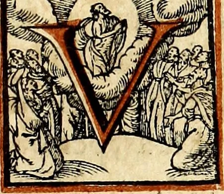 An illustration from Missale romanvm, ex decreto sacrosancti Concilij Tridentini restitum, 1575, leaf 388