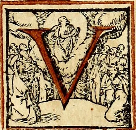 An illustration from Missale romanvm, ex decreto sacrosancti Concilij Tridentini restitum, 1575, leaf 390