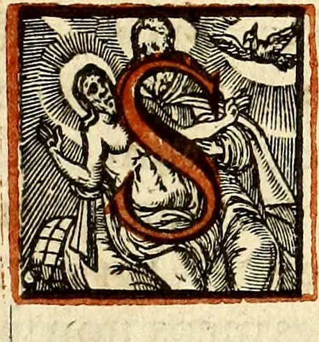 An illustration from Missale romanvm, ex decreto sacrosancti Concilij Tridentini restitum, 1575, leaf 404