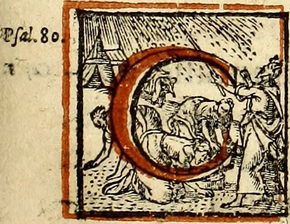 An illustration from Missale romanvm, ex decreto sacrosancti Concilij Tridentini restitum, 1575, leaf 406