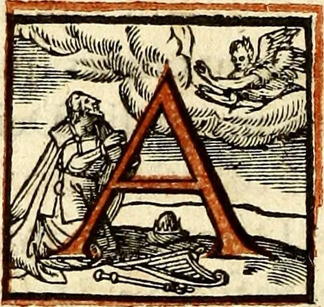 An illustration from Missale romanvm, ex decreto sacrosancti Concilij Tridentini restitum, 1575, leaf 407