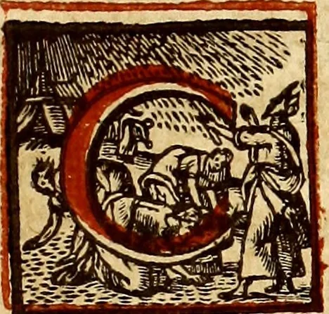 An illustration from Missale romanvm, ex decreto sacrosancti Concilij Tridentini restitum, 1575, leaf 414