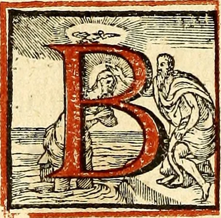 An illustration from Missale romanvm, ex decreto sacrosancti Concilij Tridentini restitum, 1575, leaf 417