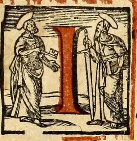 An illustration from Missale romanvm, ex decreto sacrosancti Concilij Tridentini restitum, 1575, leaf 448