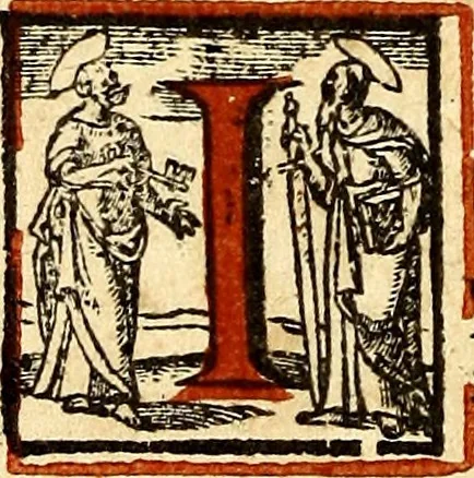 An illustration from Missale romanvm, ex decreto sacrosancti Concilij Tridentini restitum, 1575, leaf 489