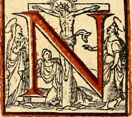 An illustration from Missale romanvm, ex decreto sacrosancti Concilij Tridentini restitum, 1575, leaf 531