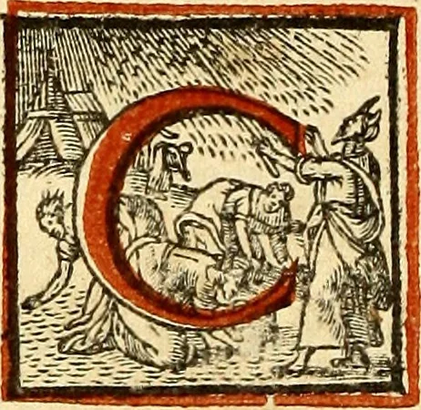 An illustration from Missale romanvm, ex decreto sacrosancti Concilij Tridentini restitum, 1575, leaf 533