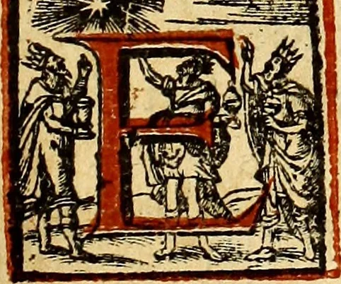 An illustration from Missale romanvm, ex decreto sacrosancti Concilij Tridentini restitum, 1575, leaf 538