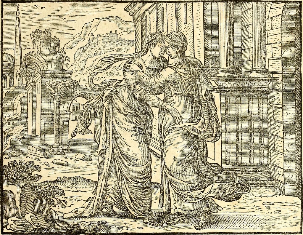 An illustration from Missale romanvm, ex decreto sacrosancti Concilij Tridentini restitum, 1575, leaf 564