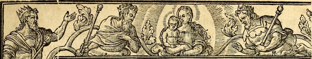 An illustration from Missale romanvm, ex decreto sacrosancti Concilij Tridentini restitum, 1575, leaf 598