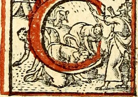 An illustration from Missale romanvm, ex decreto sacrosancti Concilij Tridentini restitum, 1575, leaf 641