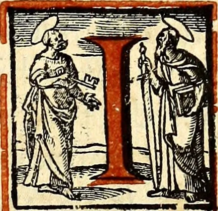 An illustration from Missale romanvm, ex decreto sacrosancti Concilij Tridentini restitum, 1575, leaf 676