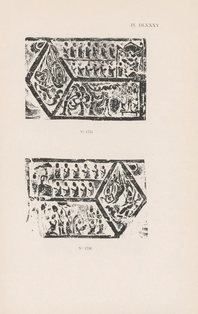 An illustration from Mission archéologique dans la Chine septentrionale, 1909, leaf 419