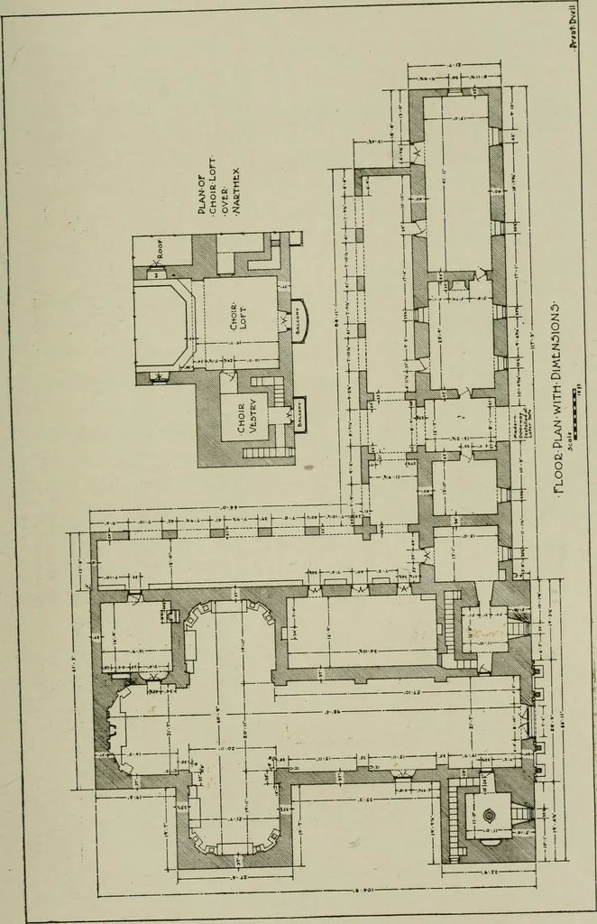 An illustration from Mission architecture as exemplified in San Xavier del Bac; including a complete list of the missions in the South-west; also a bibliography of the manuscripts and works pertaining to the subject, 1919, leaf 126
