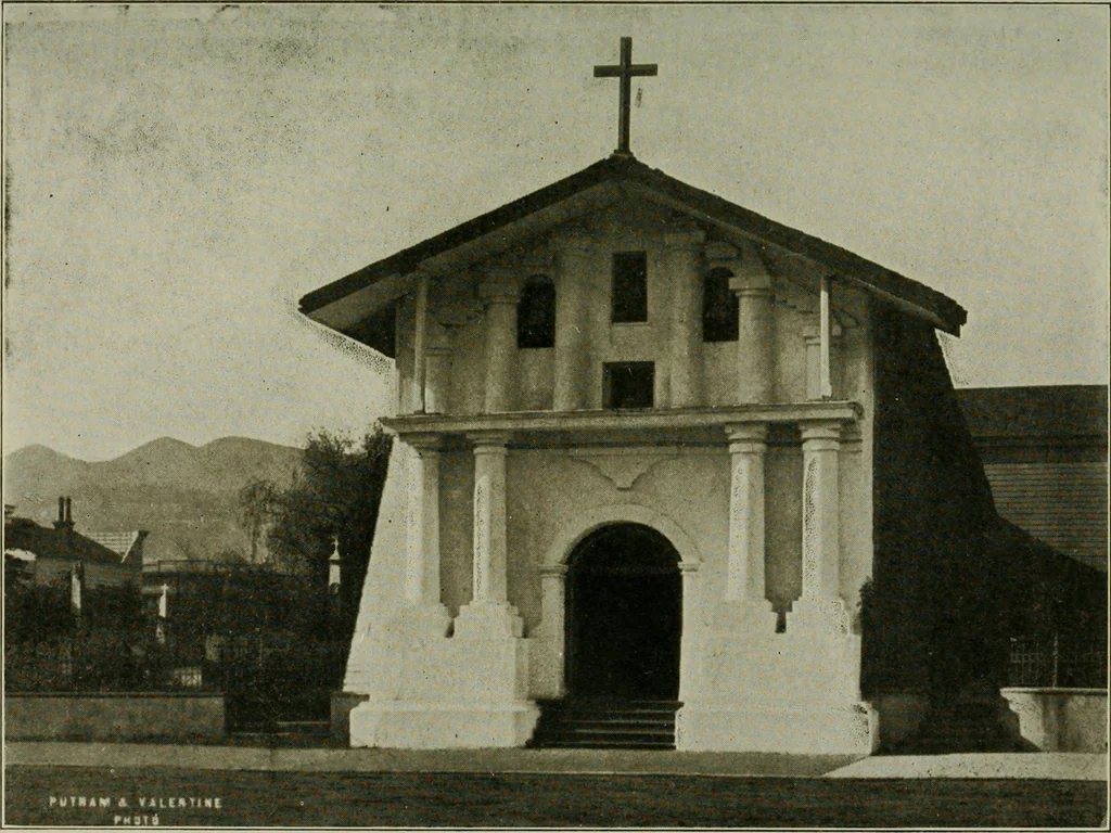 An illustration from Mission architecture as exemplified in San Xavier del Bac; including a complete list of the missions in the South-west; also a bibliography of the manuscripts and works pertaining to the subject, 1919, leaf 36