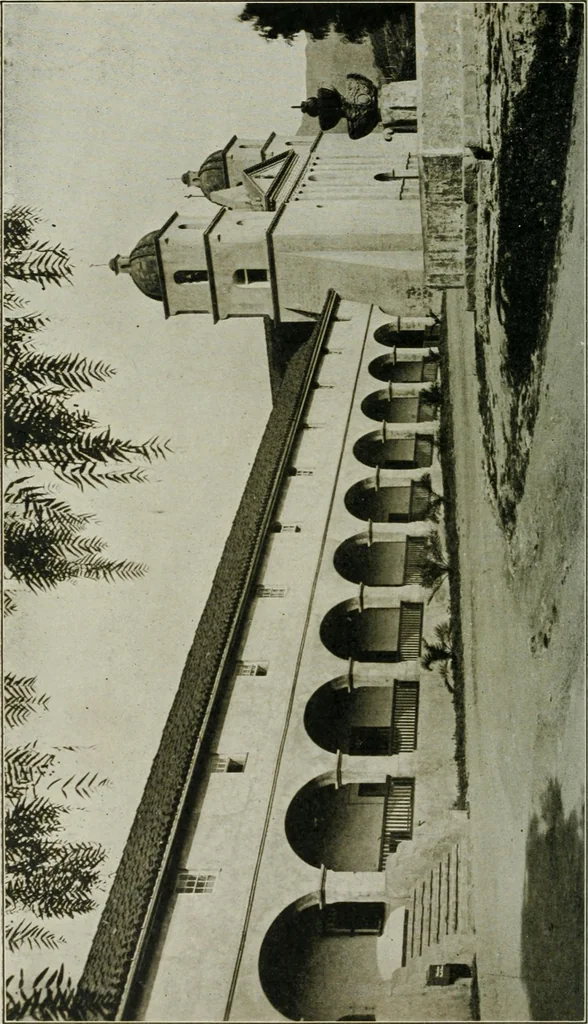 An illustration from Mission architecture as exemplified in San Xavier del Bac; including a complete list of the missions in the South-west; also a bibliography of the manuscripts and works pertaining to the subject, 1919, leaf 41