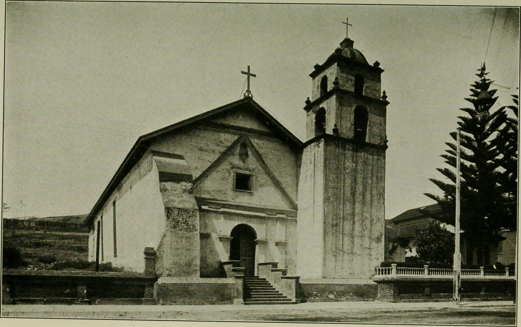 An illustration from Mission architecture as exemplified in San Xavier del Bac; including a complete list of the missions in the South-west; also a bibliography of the manuscripts and works pertaining to the subject, 1919, leaf 48