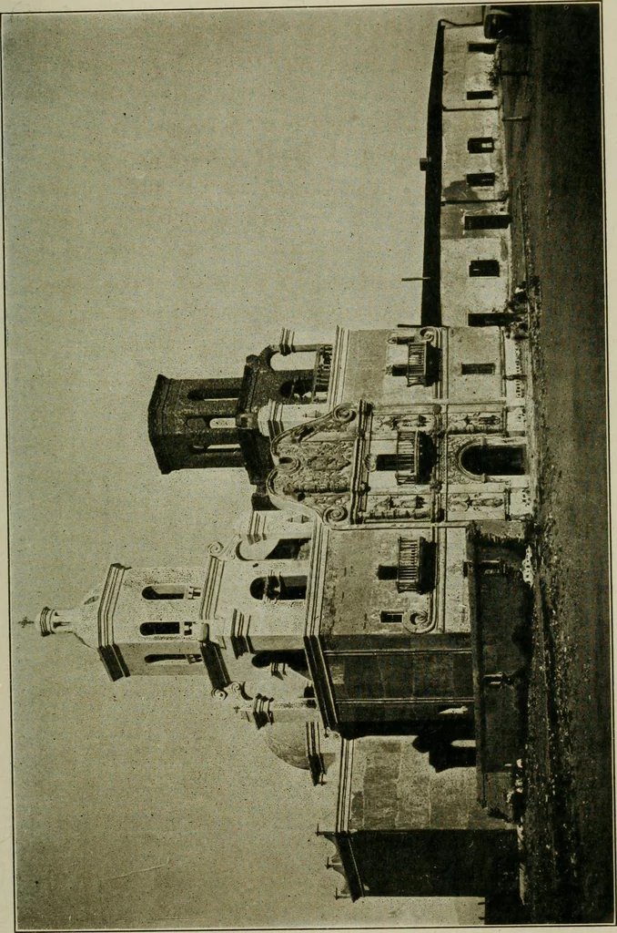 An illustration from Mission architecture as exemplified in San Xavier del Bac; including a complete list of the missions in the South-west; also a bibliography of the manuscripts and works pertaining to the subject, 1919, leaf 92